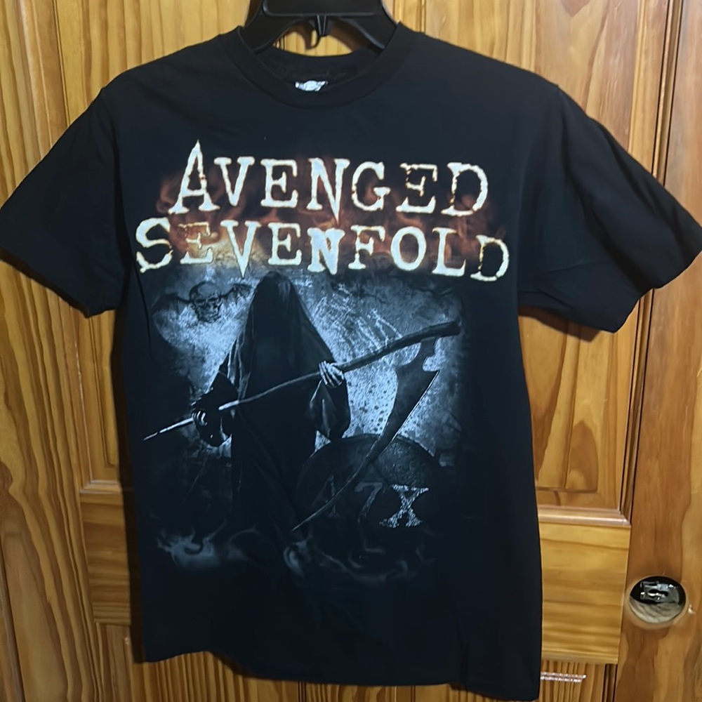 Avenged Sevenfold Band Tee Unisex Medium T-Shirt Rock Music Merch Metal